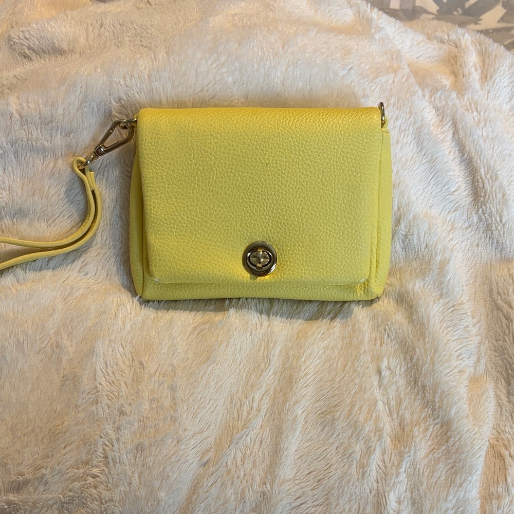 Sunny Yellow Crossbody Bag